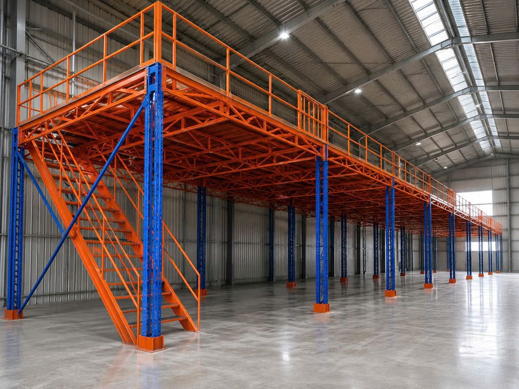Hệ thống kệ sàn Mezzanine – Sàn lửng thép