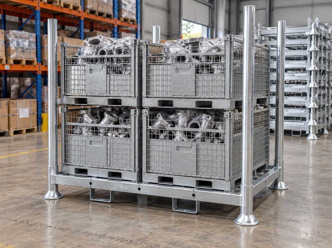 Pallet chồng / pallet xếp – hình 2